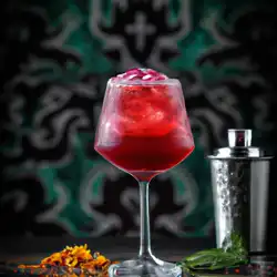 Une image de La Reine des Glaces, le cocktail qui va te faire frissonner