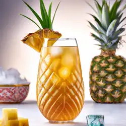 Une image de La Tresse d'Ananas et de Citron : un cocktail qui décoiffe !