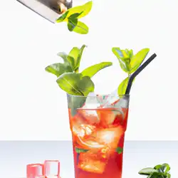 Une image de Cocktail Bull and Mint : le cocktail énergisant parfait pour vos soirées