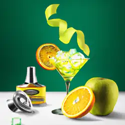 Une image de Un cocktail frais et fruité pour l'été : le Twist Pomme Citron !