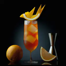 Une image de Cocktail d'été - Le Soir Orange 🍹🌅