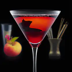 Une image de Mon adorée Flirtini 🍸 - image générée par IA (DALL-E)