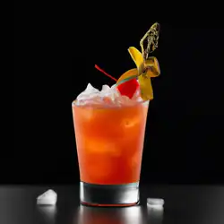 Une image de Le cocktail Tee Time : pour les amateurs de pomme et de punch !
