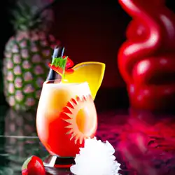 Une image de Cocktail Fruits de l'Été : parfait pour les soirées d'été entre amis 🍹🌞