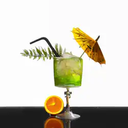Une image de Le Glorieux Parapluie : Le cocktail qui t'envoie directement au paradis