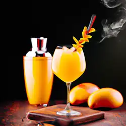 Une image de Cocktail Mystic Mango, le pari gagnant pour une soirée inoubliable 🍹🌴