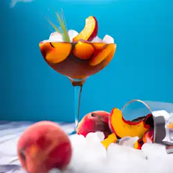 Une image de Cocktail Peachy Dream, le rêve de l'été 🍑🍹