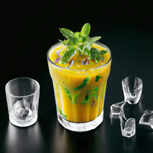 Une image de Cocktail Fouette Mangue et Menthe : la boisson rafraîchissante de l'été !