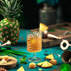 Une image de Le cocktail qui te fera rêver : Ginger Pineapple Dream !