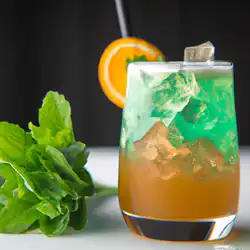 Une image de Shake it up avec le cocktail Succulence Menthe et Gingembre ! - image générée par IA (DALL-E)