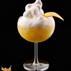 Une image de Le Mangue Meringuée : un cocktail qui va vous faire vibrer !