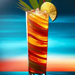 Une image de Mon cocktail préféré de l'été : Tequila Sunrise Twist 🍹☀️