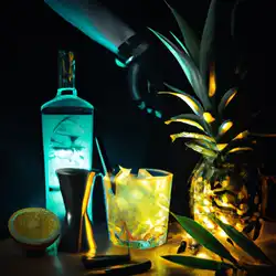 Une image de Le Gin Glow : le cocktail qui te fera briller en soirée
