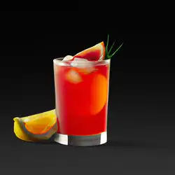 Une image de Le Fruit Fantaisie: le cocktail qui te réveille les papilles - image générée par IA (DALL-E)
