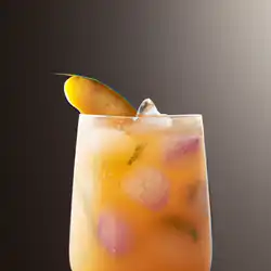 Une image de Le Cocktail Fusion de Peaches, Le Nouveau Chouchou de Mon Bar