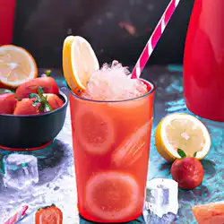 Une image de Fais péter les couleurs avec le Sunny Slush ! - image générée par IA (DALL-E)