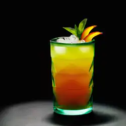 Une image de Le cocktail parfait pour un après-midi d'été ! 🌡️☀️ - image générée par IA (DALL-E)