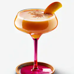 Une image de Cocktail Mangue & Pomme : Une explosion de saveurs ! - image générée par IA (DALL-E)