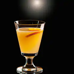 Une image de Le Royal Sunrise : un cocktail qui réveille les papilles ! - image générée par IA (DALL-E)