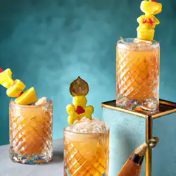 Une image de Le Kiki-Pêche-Gingembre : un cocktail qui pique !