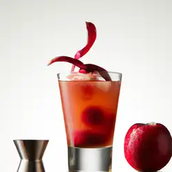 Une image de 🍹 Cocktail Pomme Grenadine Surprise 🍎🍹