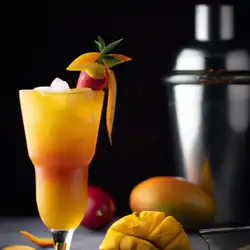 Une image de Testé et approuvé : le Cocktail couleur Mango Sunrise !